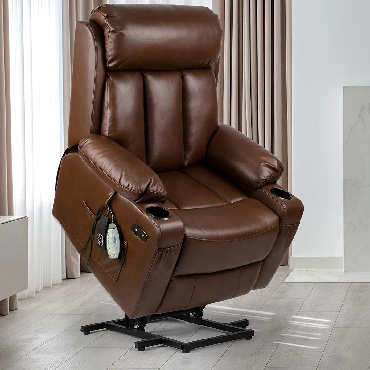 Recliner chair online footrest extender