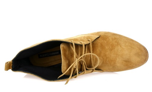 -Womens ALBERTO FERMANI CALENDRA brown suede ankle boots sz. 40 NEW! - Picture 3 of 5