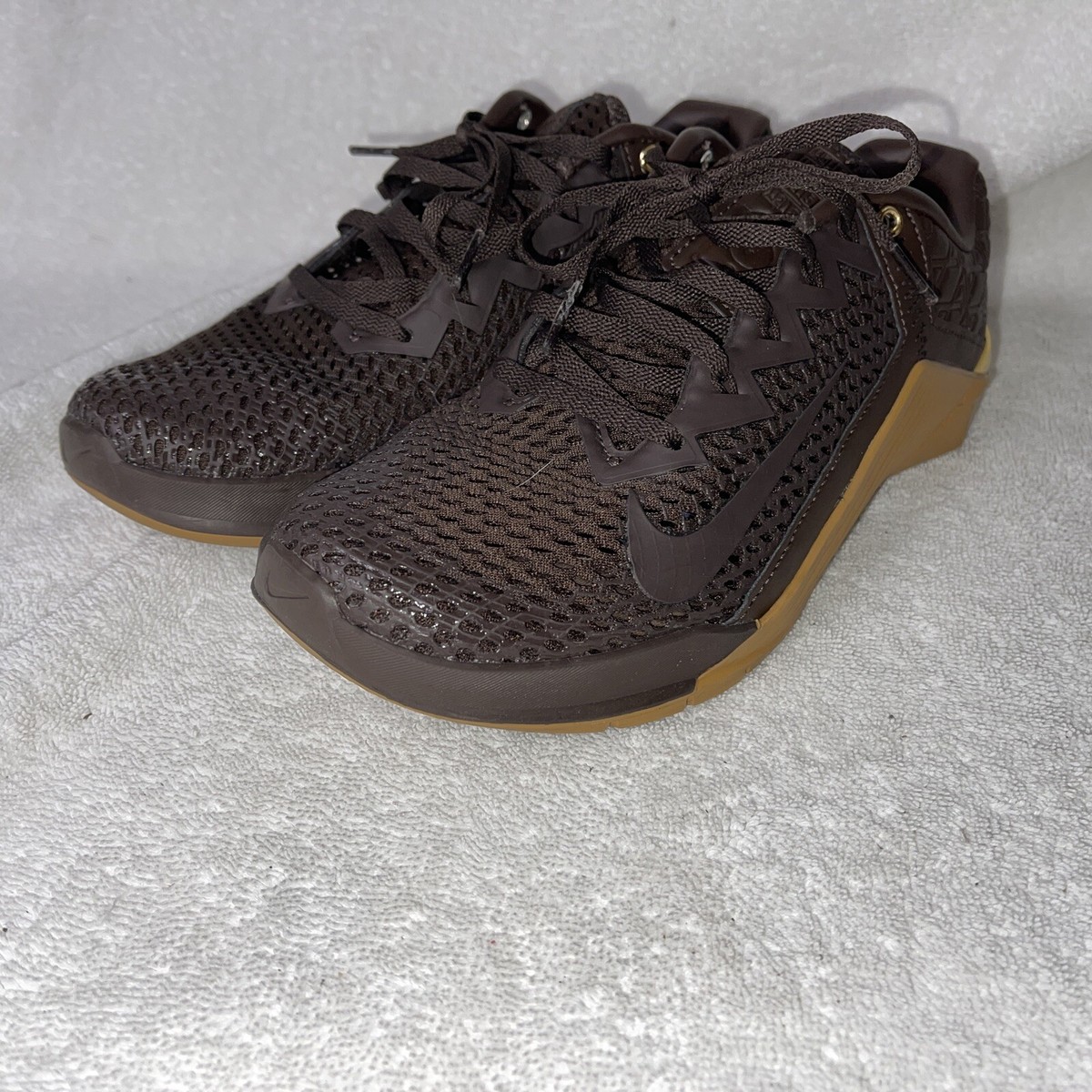 2021 Nike Metcon 6 Premium Baroque Brown Wheat SZ US 7.5 