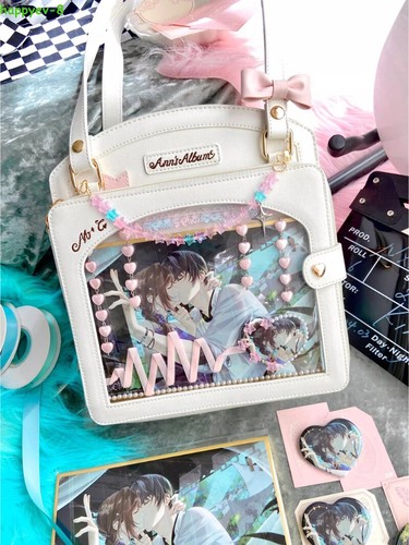 Memories Book Itabag Crossbody Schulter Rucksack Handtasche Mädchen Tragetaschen PU Umhängetasche - Bild 3 von 30