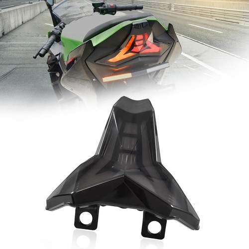 SMOKED Integrated LED Tail Light w/ Turn For 2019-24 Kawasaki Ninja ZX-6R ZX-10R - Picture 9 of 11