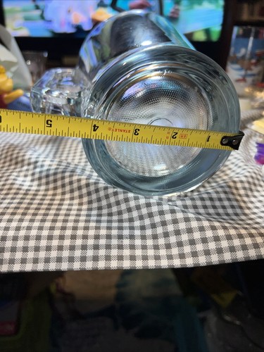 Crisa Beer Pitcher Glass Bar Heavy Duty 60 Oz Cold Libbey Commercial Restaurant - Picture 13 of 19