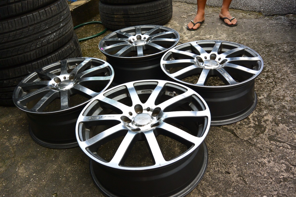 無限 MUGEN NR 17インチ 7J +48 114.3 5H 4本セット JDM 17