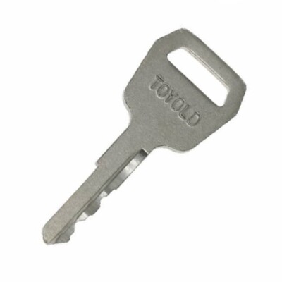 Toyota Forklift Ignition Key for Older Toyota Forklifts replaces OEM part 511416
