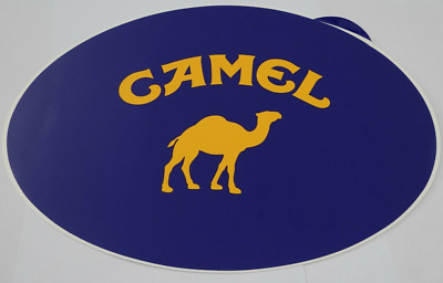 XL Werbe-Aufkleber Camel Logo 29 cm 90er Tabak Zigaretten Kamel Kiosk Shop