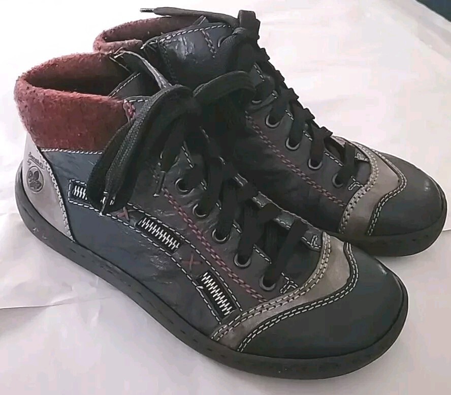 RIEKER Simona 43 Royal Cigar Bordeaux Women's Sneakers Sz