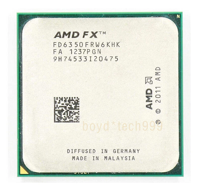 AMD FX-Series FX-6350 FD6350FRW6KHK CPU 3.9 GHz Six-Core Socket AM3+ Processor - Image 2 of 4