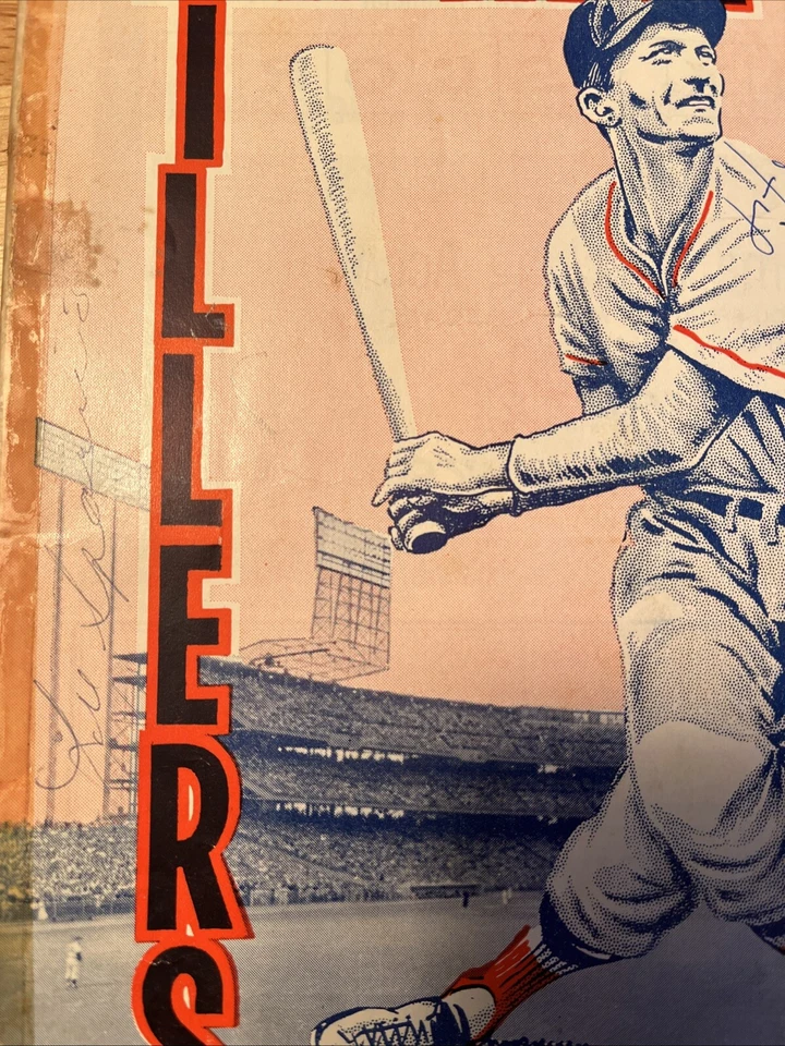 1958 Chicago White Sox Vs San Francisco Giants Program, PSADNA LOA, Nelson Fox B35 Foto 4 de 4