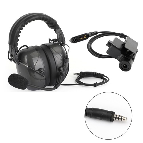 7.1-C5 Adjustable Noise Cancelling Headset pour Hytera PD600 PD602 PD602g PD605