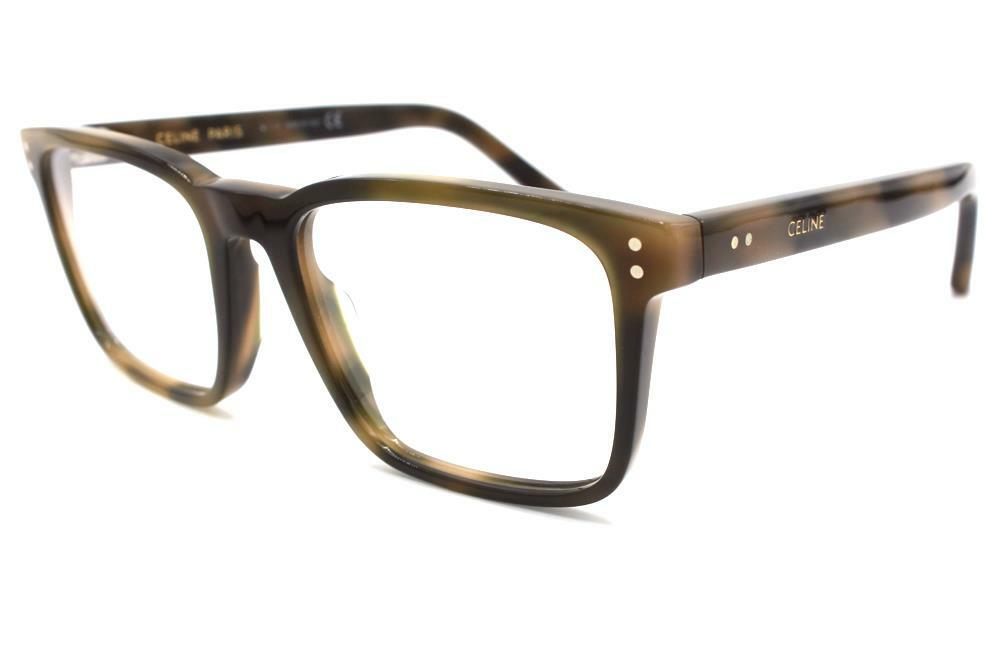 メガネ Celine Glasses CL50091I 056 Round Tortoise Shell Frame Celine CL50008I Tortoise Eyeglasses | Includes FREE Rx Lenses