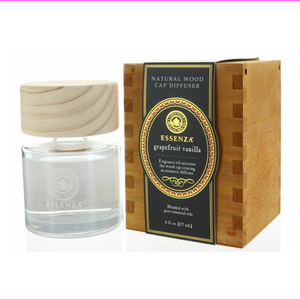 伊圣家柚子香草天然木材帽无火香薰 混合与纯es Ebay