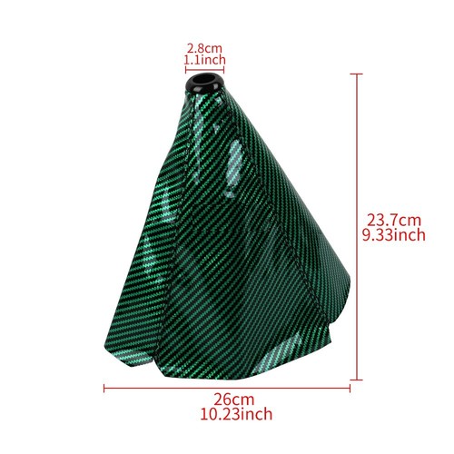 JDM Carbon Fiber Shift Boot Stitch For Gear Cover MT/AT Shifter Shift Knob - Bild 4 von 62