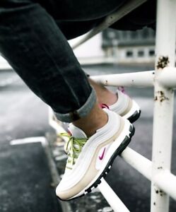 nike air max 97 light bone deadly pink