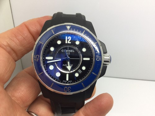 CERAMIC CHANEL J12 MARINE 42MM WATCH W 