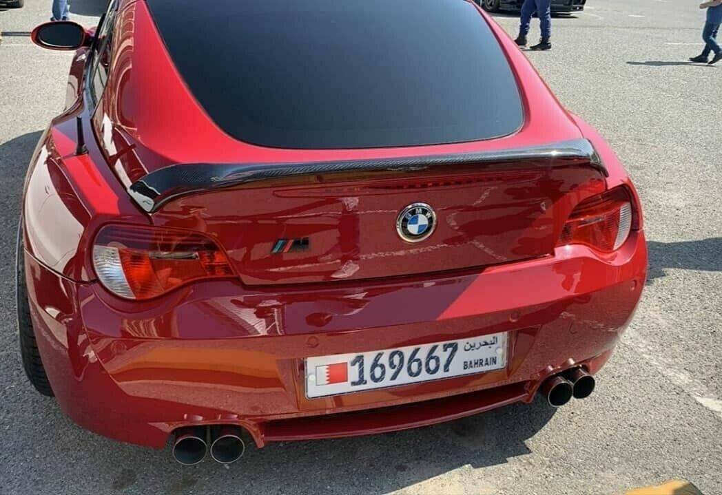 BMW Z4 E86 Coupe ducktail look rear boot spoiler eBay