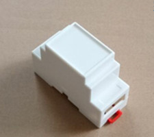 New 5pc 88x59x37MM din rail plastic box enclosure junction box PLC device enclos