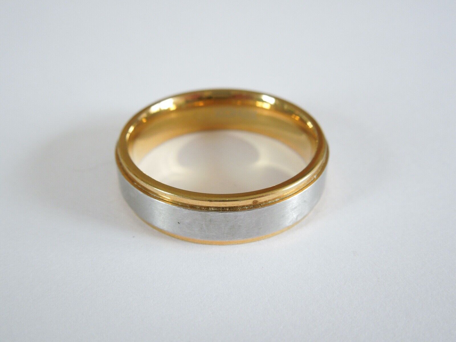 Koppeling kassa Uitgang Xenox Ring Bicolor 0.34oz/Size 67/Width:0 3/16in | eBay