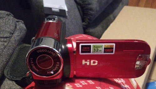 HD 1080p Digital Video Camera YouTube Live Stream Vlogging Recorder Microphone
