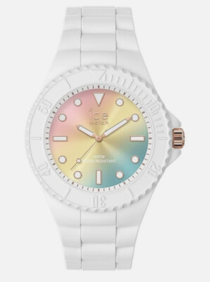 Ice-Watch ICE 019141 Generation Sunset Rainbow Small Damenuhr NEU Silikon M19