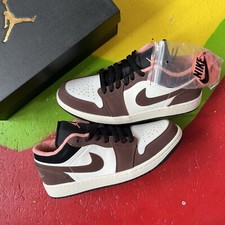 AIR JORDAN 1 LOW MOKA BROWN UK8 ✅ SPEDIZIONE VELOCE 🤎 VENDITORE DI FIDUCIA 🤎