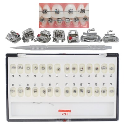 Dental Orthodontic Self Ligating Brackets Metal Roth 022 3 Damon Q Brace THOMAS
