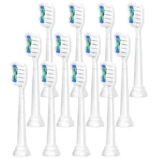 12 PCS Replacement Toothbrush Heads, Compatible with Philips Sonicare Toothbrush