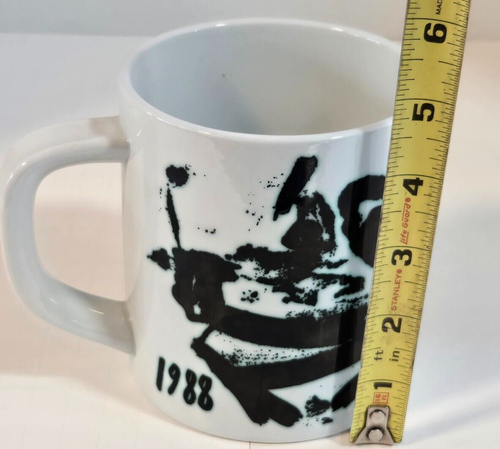 Taza de café anual Royal Copenhagen Fajance 1988 Dinamarca 4,5" - Imagen 8 de 8