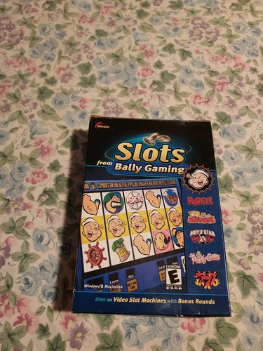 Vintage Masque Slots From Bally Gaming PC MAC CD Popeye Blondie Betty Boop - 第 1/2 張圖片