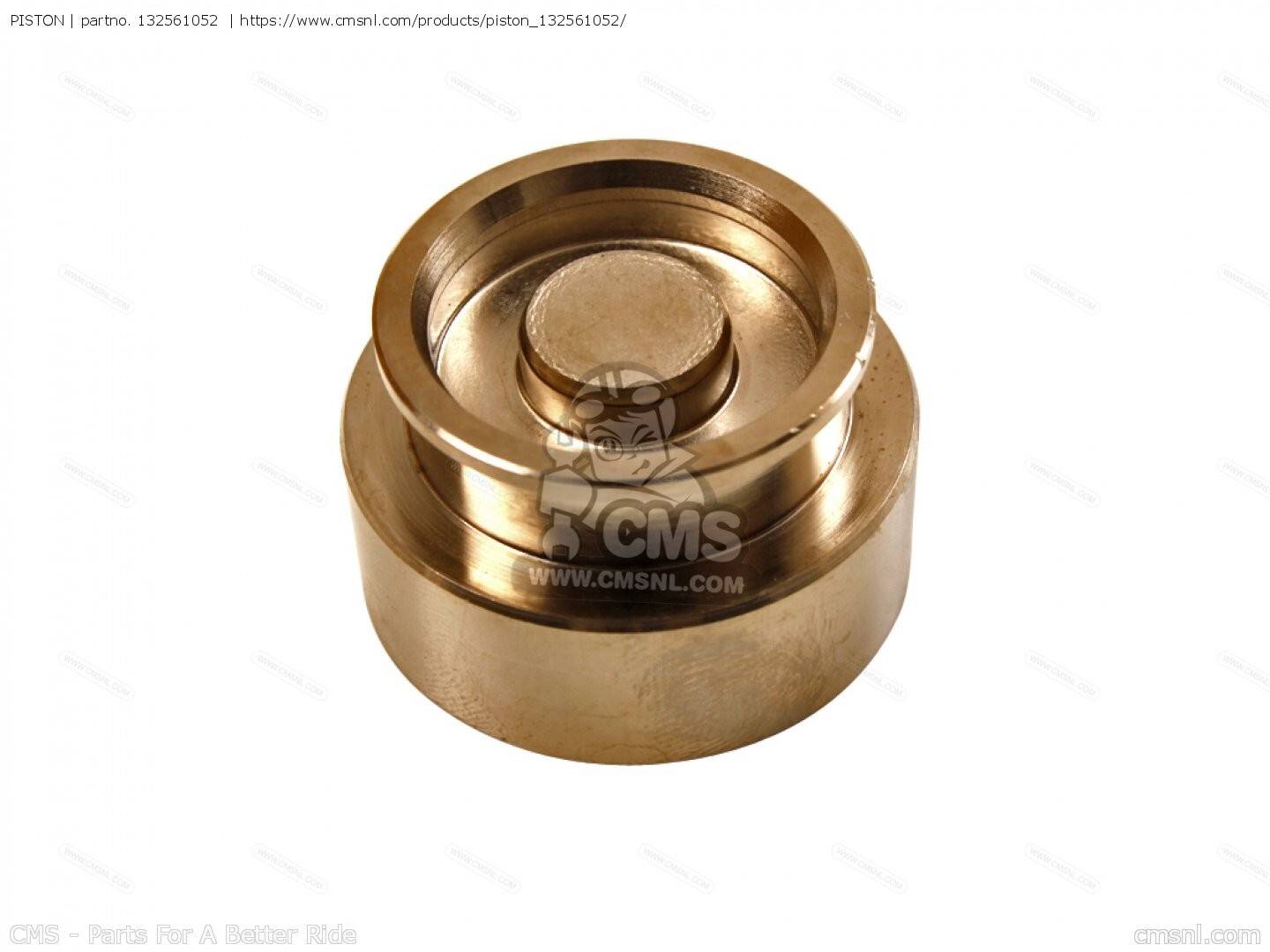 Piston de récepteur d'embrayage K&L 17-0208 pour Kawasaki Vulcan 13256-1052 en aluminium