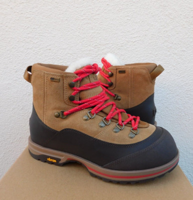 UGG CHESTNUT BRECKEN LACE EXTREME WATERPROOF WINTER BOOTS WOMEN US 7/ EUR 38 NIB