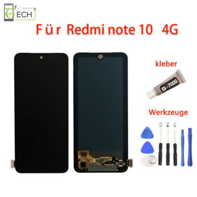 Für Xiaomi Redmi Note 10 / 10s 4G LCD Display Bildschirm Touchscreen