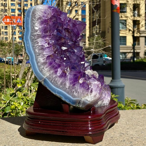 17.61LB High quality amethyst crystal cave - stunning natural specimen - 第 15/17 張圖片