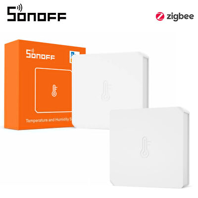 2PCS SONOFF SNZB-02 ZigBee Temperature Humidity Sensor eWeLink Real-time Monitor