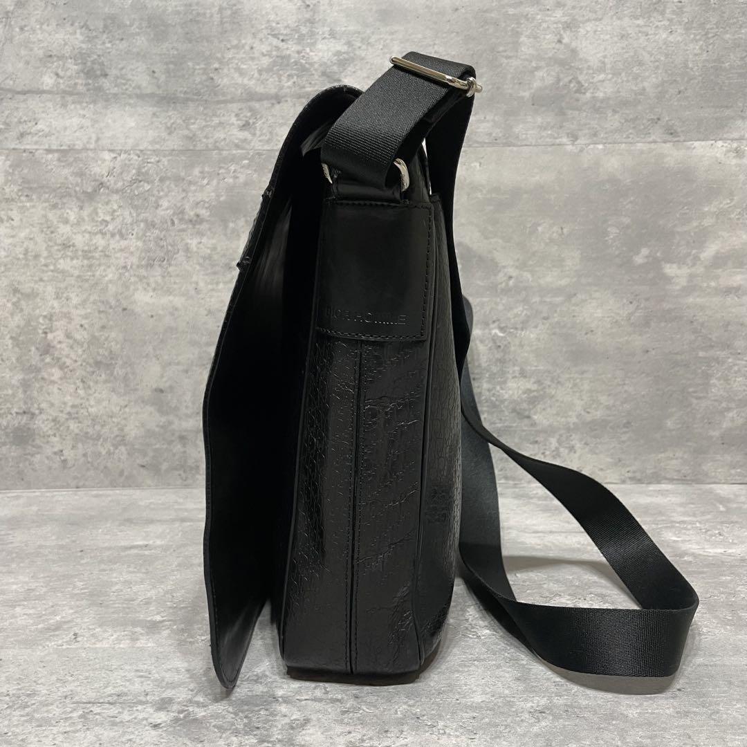 Dior Homme Men's Messenger Shoulder Bag Oblique Trotter Dior Homme Men's Messenger Shoulder Bag Oblique Trotter