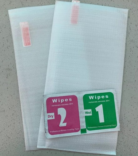 Samsung Galaxy Note 4 Screen Protector Tempered Glass 2 Pack Anti Fingerprint - Picture 3 of 3
