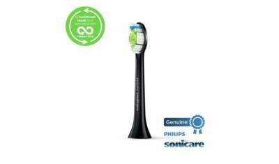 Philips Sonicare HX6068 W2 Optimal White Bürstenköpfe in Schwarz - 8er Pack