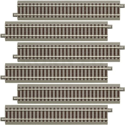ROCO GeoLINE 61110 - Set Of 6 Straight GeoLINE Tracks, Length 200 Mm