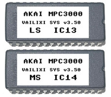 AKAI MPC3000 Eproms OS Set v3.50 - Upgrades to Vailixi ROMSET
