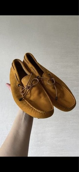Men TOD'S Derby Orange Other 40.5