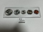 1963 MINT SET IN CLEAR PLASTIC HOLDER, NICE COINS — photo 2
