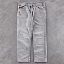 Levi s 501 Original Fit Jeans Mens 36x30 Gray Wash Straight Leg Heritage Denim