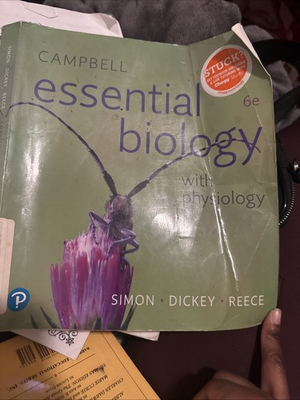 #ad Campell Essential biology with Physiology by Simon. Dickey. Reece $70.00