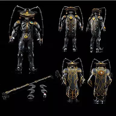 S.H.Figuarts Scorpion Zodiarts Kamen Rider Fourze: Action Figure Con Interruttore E Mantello