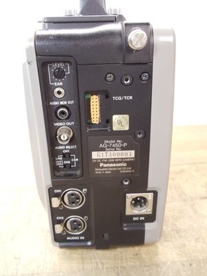 Panasonic AG-7450 VHS Portable Video Cassette Recorder for