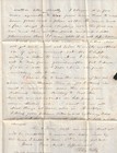 1848 Stampless Cover Brandon, VT w/Letter — photo 2
