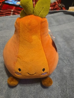 GiggleScape Orange & Red Vegetable Plush Toy Giggle Scape 10'' (NWT) *RARE*