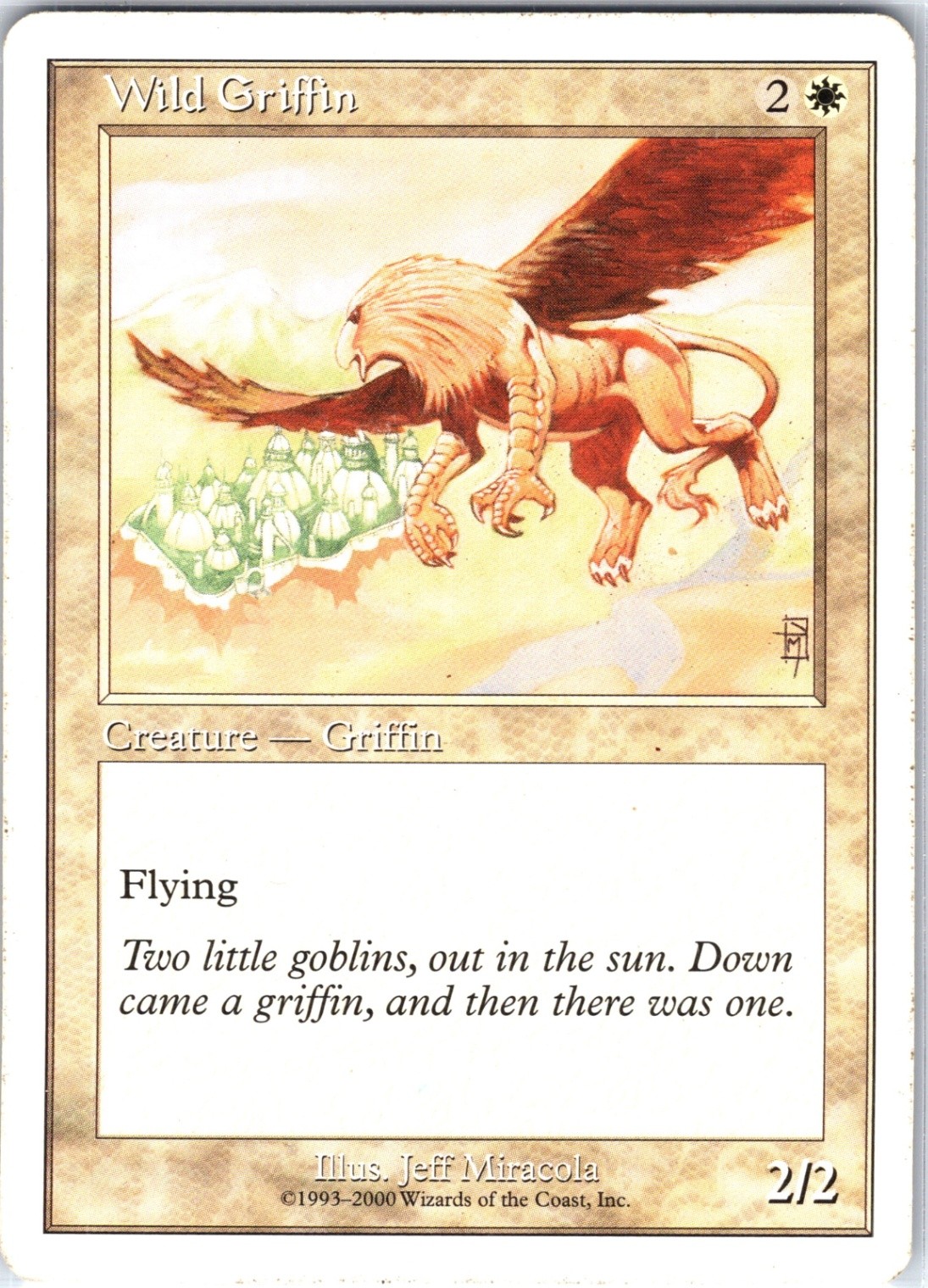 Wild Griffin C Starter 2000 Magic the Gathering MTG LP