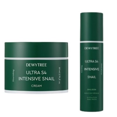 Dewytree Ultra Vitalizing Snail Emulsion 150ml +Cream 80ml K-Beauty
