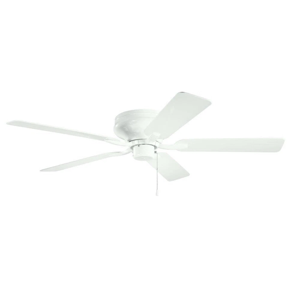 Kichler 330021WH Basics Pro Legacy Patio 52'' Ceiling Fan, White - Image 4 of 4