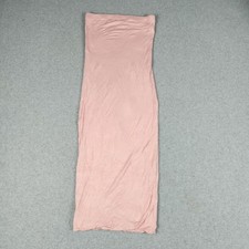 Fashion Nova Strapless Dress Juniors XS Pink Stretch Fitted Lightweight Classic